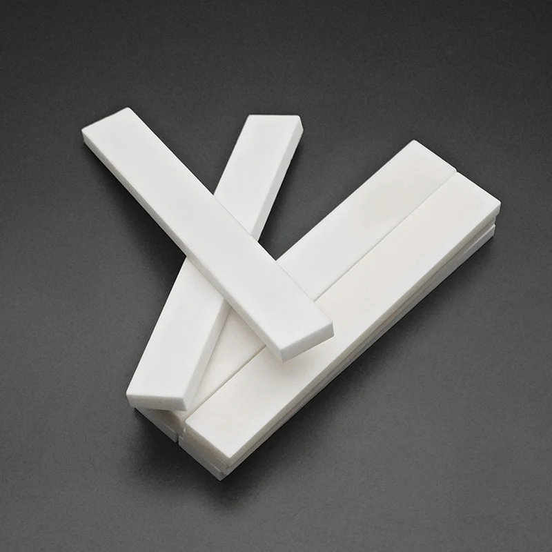 100Pcs/Lot High-Quality DIY White Bone Guitar Bridge Saddle for LP Folk Classical Electric Acoustic Guitar Ukulele 85x27x6MM