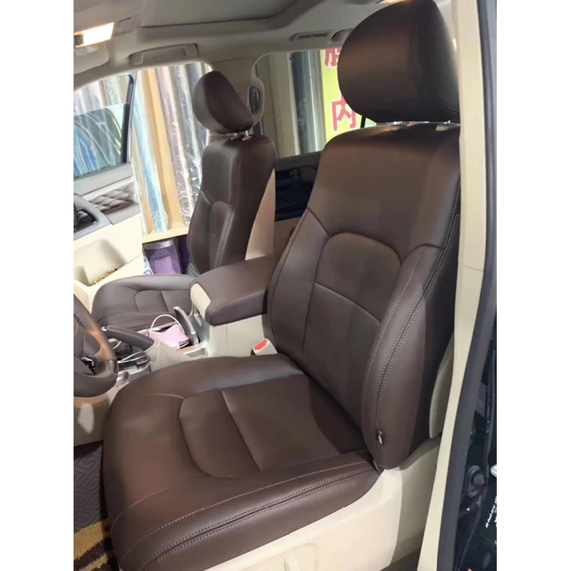 Car Airbag Compatible Replacement Car OEM Upholstery Seat Cover 6-7-8 Seats for Toyota lexus porsche Mercedes Benz BMW Audi