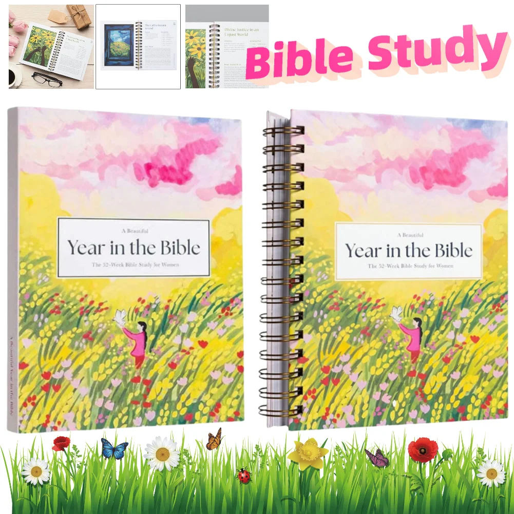 A Beautiful Year In The Bible A 52 Week Bible Study for Women Year In The Bible Study Guide with Suggested Readings