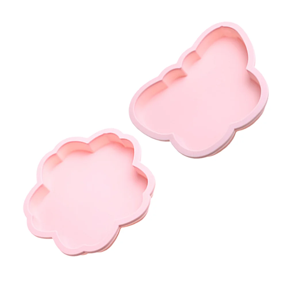 

Pie Cake Silicone Mold Cakes Baking High Temperature Resistance Pink Silica Gel