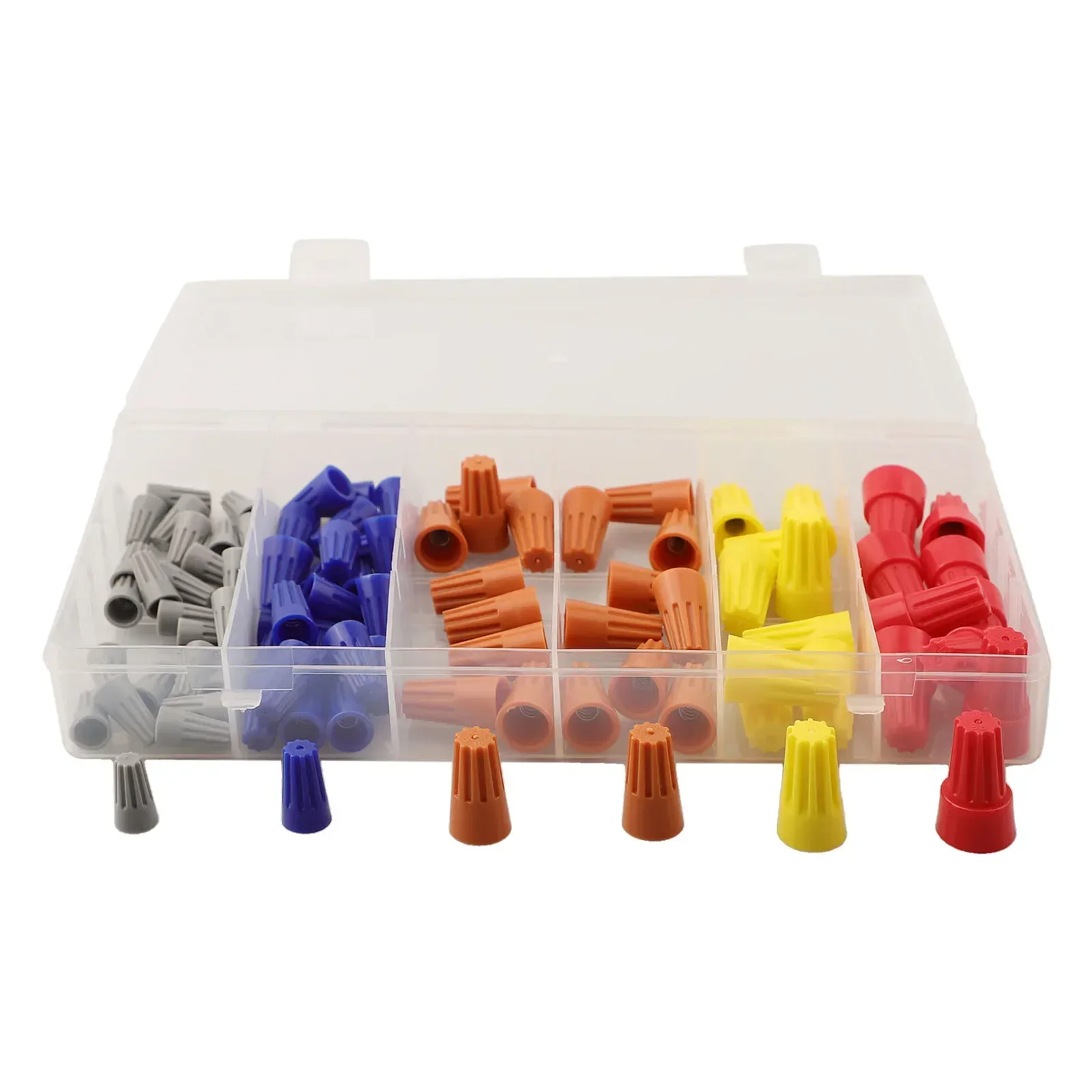 90pcs/kit Wire Connectors Nut Nuts Tool Electrical Splice Screw Cap Assortment Replacement Car Parts