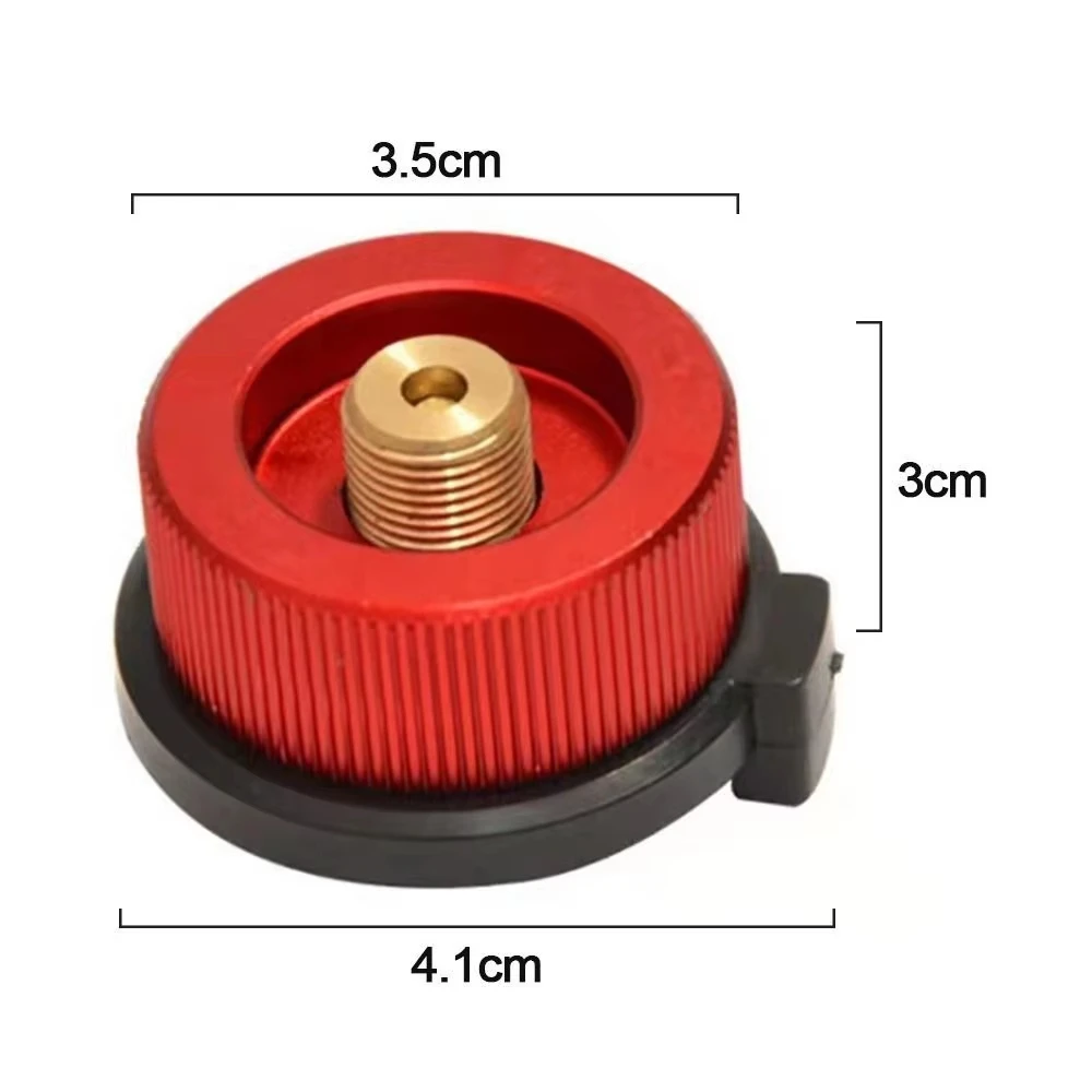 Outdoor-Camping- und Wanderkocher: Split-Typ-Brenner mit Konverter-Anschluss und Auto-Off-Gasflaschenadapter – Detail 9