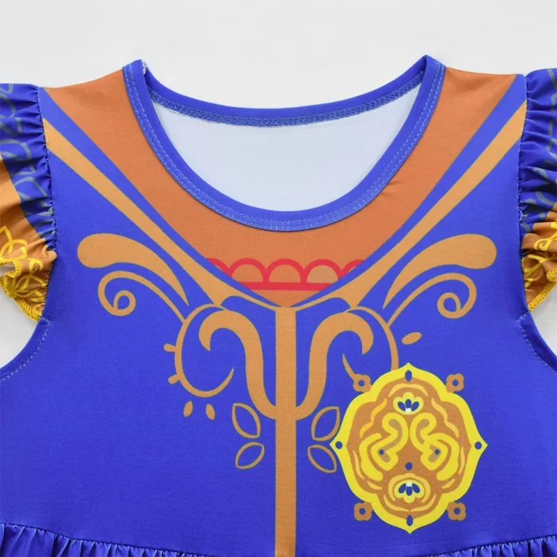 EE01 Mira คอสเพลย์เด็กผู้หญิงแฟนตาซีชุดกระเป๋าการ์ตูน Mira Royal นักสืบปลอมตัวเครื่องแต่งกายเด็ก Roleplay nostalsia ชุด & 0Ww