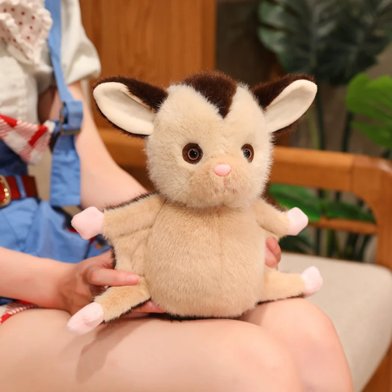 New 25cm/9.84in Honey Weasel Plush Toy Plush Backpack Toy Stuffed Doll Halloween Christmas Gift Children's Birthday Gift