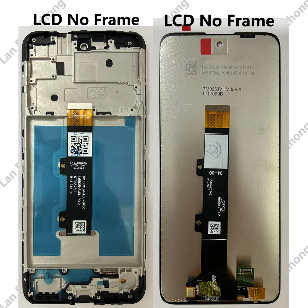 6.5'' IPS LCD For Motorola Moto E40 XT2159-4 LCD Display Touch Screen Digitizer Replacement For Moto E40 XT2159-3 LCD With Frame