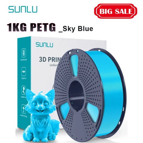 SUNLU нить PETG 1,75 мм, многоцветная, 1 кг