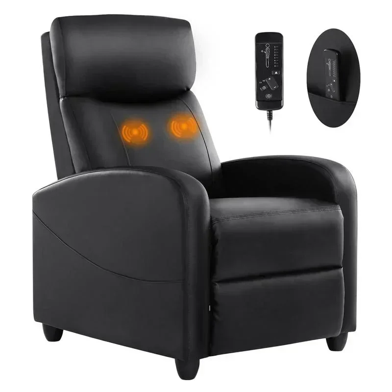 Recliner for Living Room, Massage Recliner Chair, Winback Single Sofa Home Theater Chairs Adjustable Modern Reclining Chair