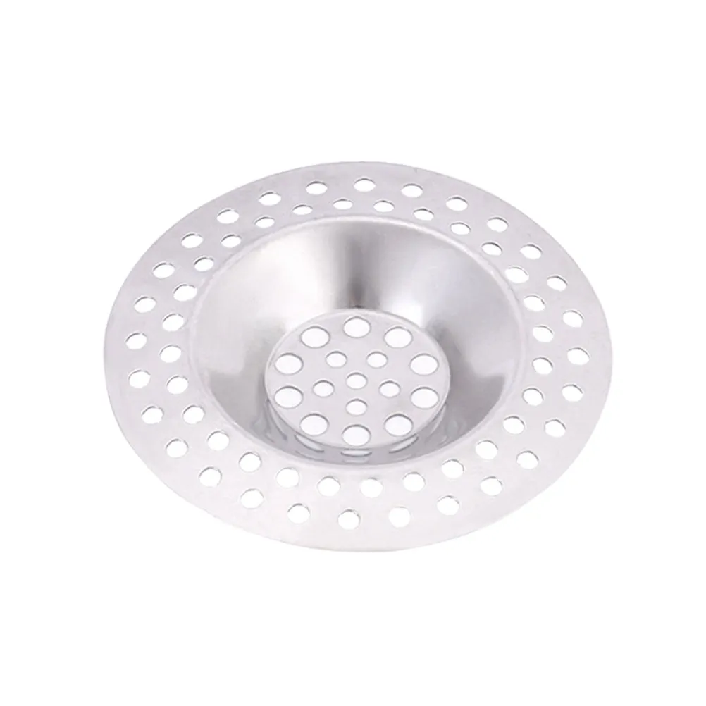 

6Pcs Stainless Steel Kitchen Sink Drain Strainers Anti-Clog Food Particles Filter Net Basket Hair Catcher Plug Mesh Stopper