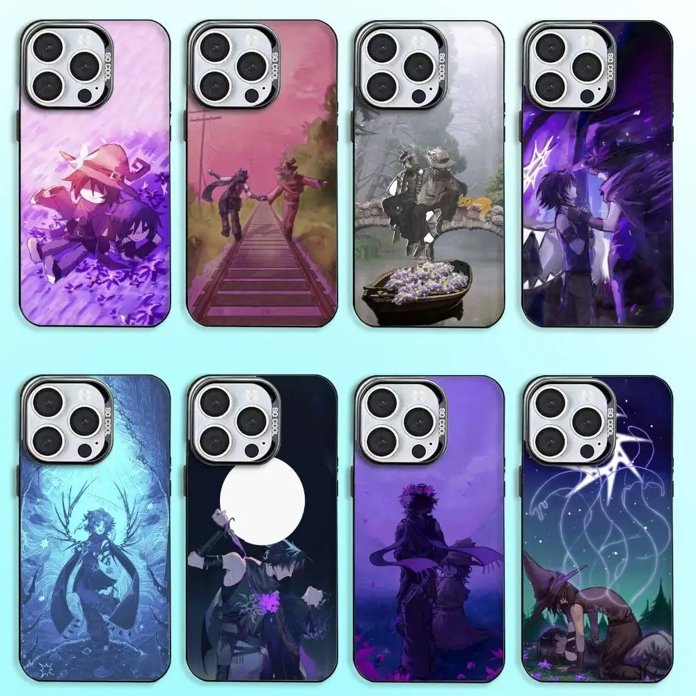 

Two Time Azuretime A-Azure Phone Case For iPhone17,16,15,14,13,12,11 Plus,Pro Max Black Candy Matte Shockproof Cover