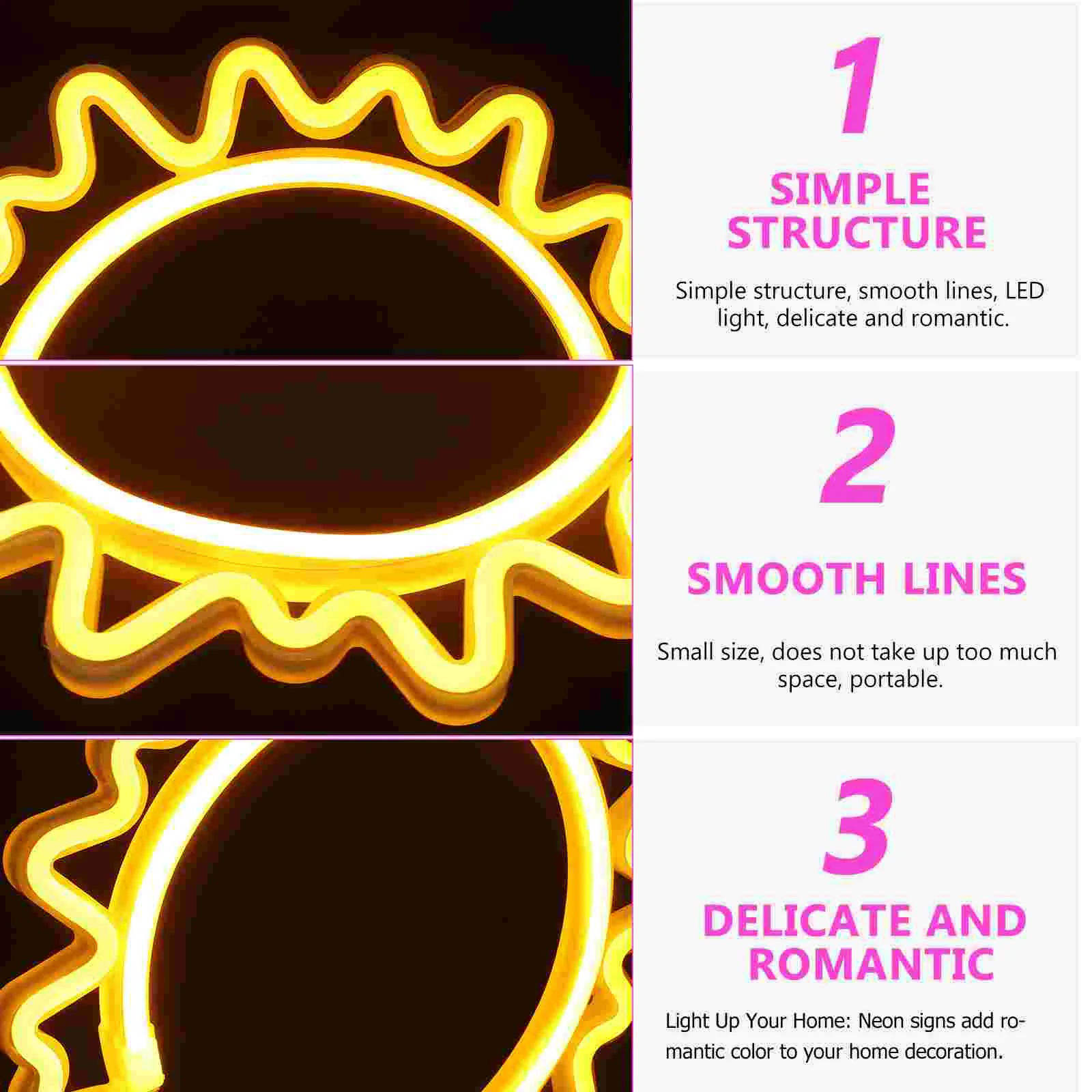 Insegna al neon solare Decorazione per occasioni speciali Appeso LED Cafe Festa del papà Luci regalo Insegne Regali di compleanno per PC per la camera da letto delle donne