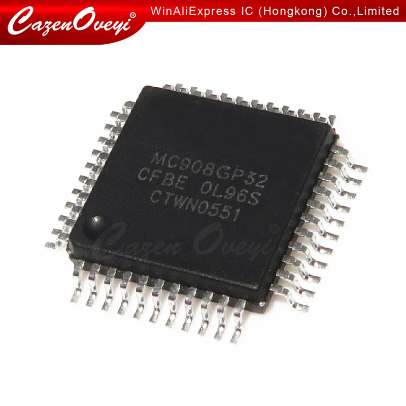 

10pcs/lot MC68HC908GP32CFB MC908AB32CFUE MC908AP32CFBE QFP In Stock