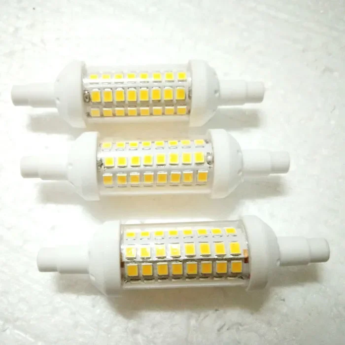1X 4X Лампа с регулируемой яркостью R7S LED Corn 2835 SMD 78 мм 118 мм 135 мм 189 мм Свет 20 Вт 30 Вт 40 Вт Замена галогенной лампы 85-265 В Прожектор