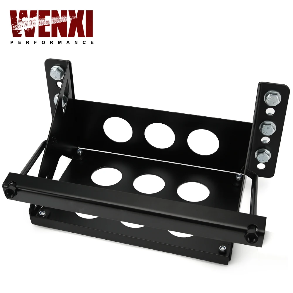 

Металлический стальной кронштейн для монтажной коробки для аккумулятора 10,63 дюйма Д × 7,06 дюйма Ш × 7,5 дюйма В