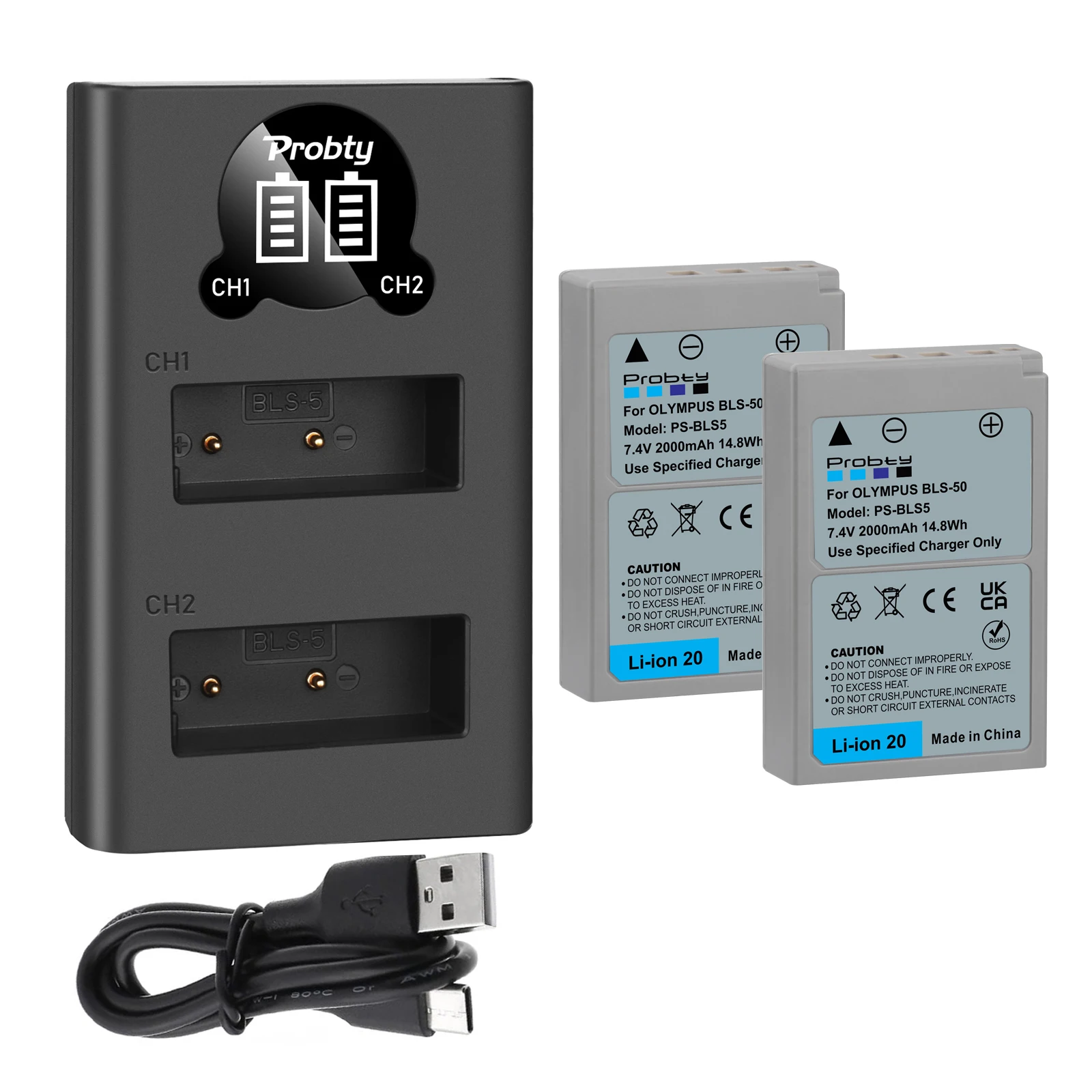 2000Mah For Olympus… - image