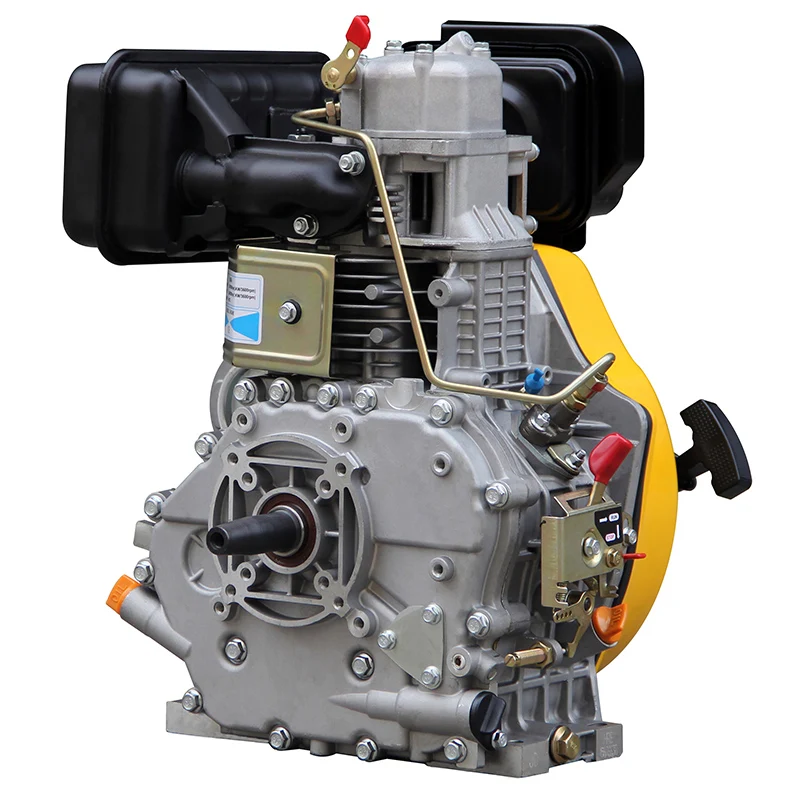 

HR186FA 6kW Single Cylinder Motor Easy-to-Operate Hand-Started Unit With Open Rack Euro 5 Emission Standard Air-Cooled