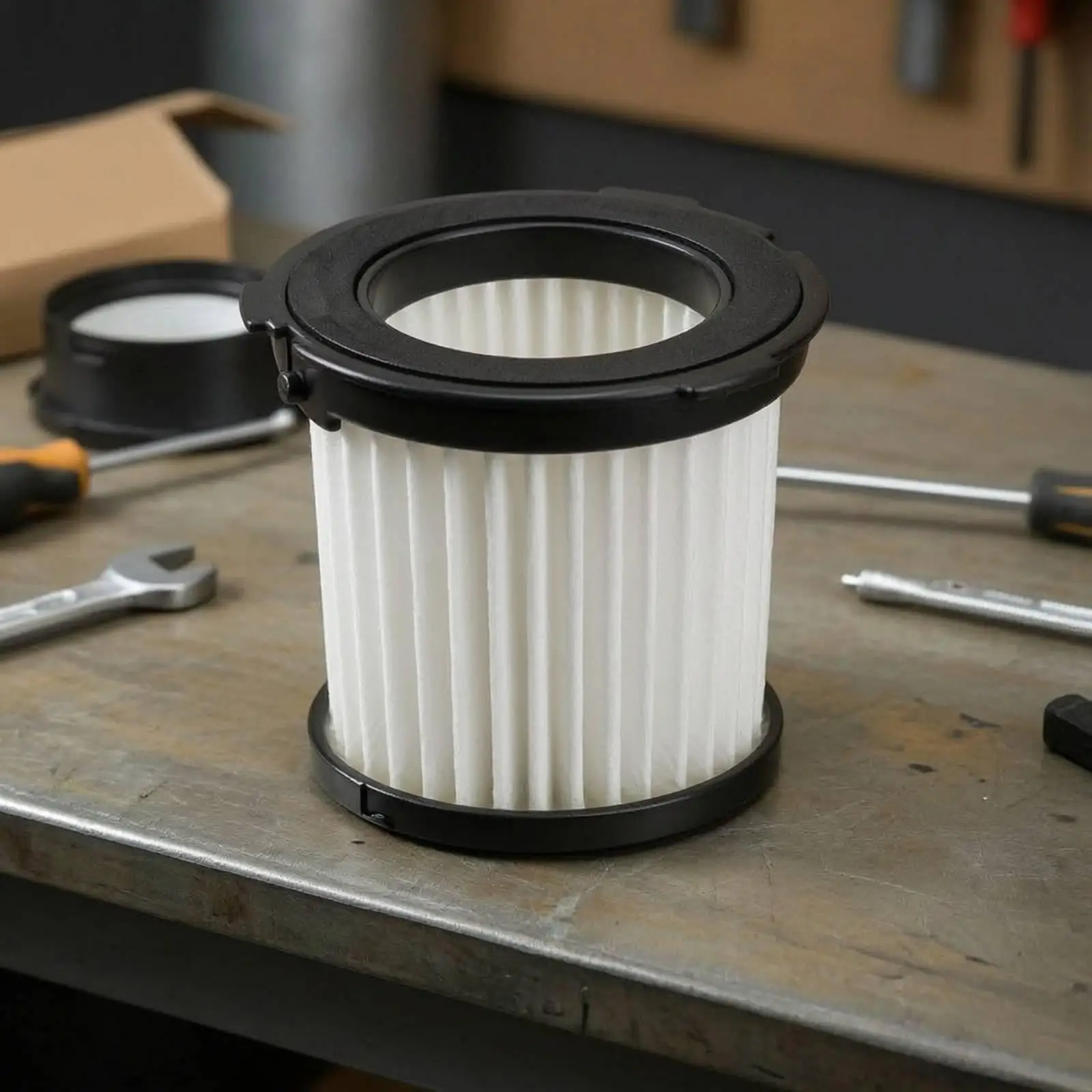 Car Vacuum Filter Strainer Part for Worx WX030 WX035 WU030 WU035 Reusable Pleated F7 Grade Handheld Cleaner Accessory