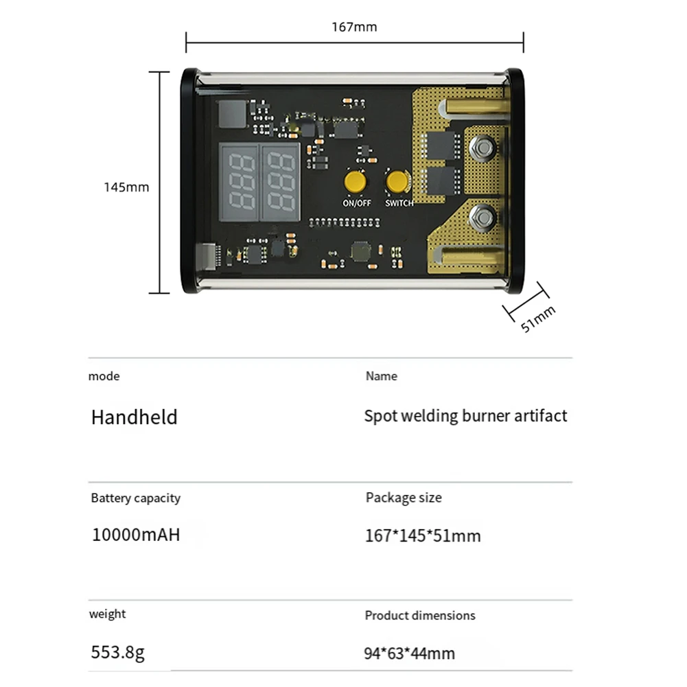 Portable Spot Welder Burn In Detection Burn In Detection Kit Burn In Detection Kit Motherboard Circuit Detection