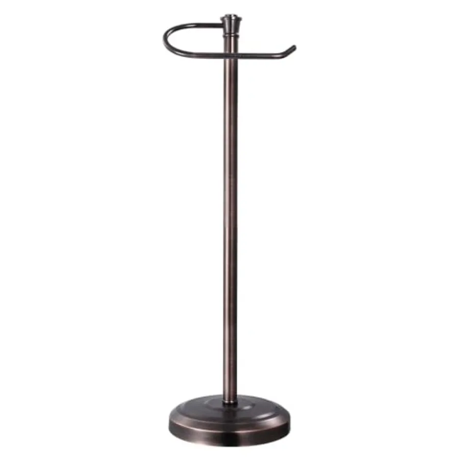 

Toilet Paper Holder Free Standing, 25" H 304 Stainless Steel Toilet Paper Stand for Bathroom Weighted Base Floor Tissue Roll Ho