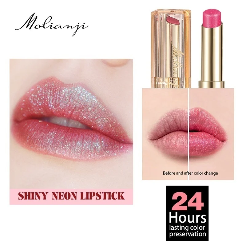 ملمع شفاه مكونات طبيعية خطوط شفاه أحمر شفاه وامض ترطيب يدوم طويلاً