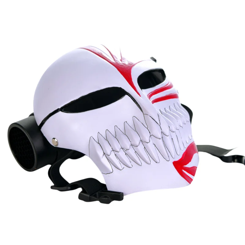 أنيمي بليتش كوروساكي برمجة قناع تأثيري الدعامة Ichigo أقنعة جوفاء هالوين زي حفلة سميكة مادة الراتنج جودة عالية