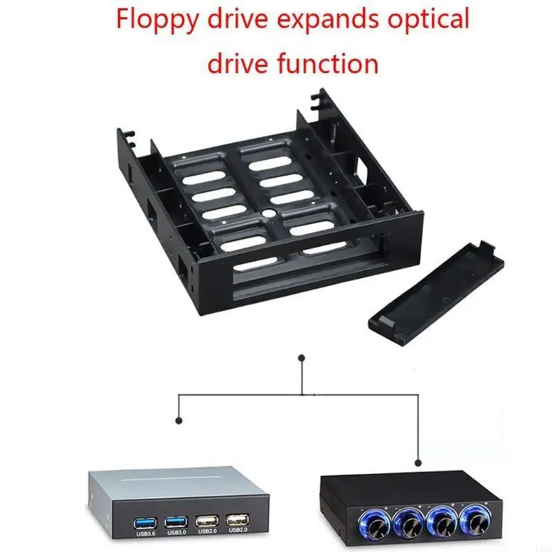 L9NA HDD Caddy Frame Bracket Hard Drive Disk Tray Holder 3.5inch 2.5inch SSD Bracket
