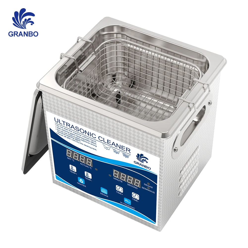 بالموجات فوق الصوتية الأنظف الزجاج ساعة مجوهرات أدوات 1L 40 كيلو هرتز آلة التنظيف بالموجات فوق الصوتية 60 واط 120 واط الموجات فوق الصوتية حمام ديغا شبه موجة
