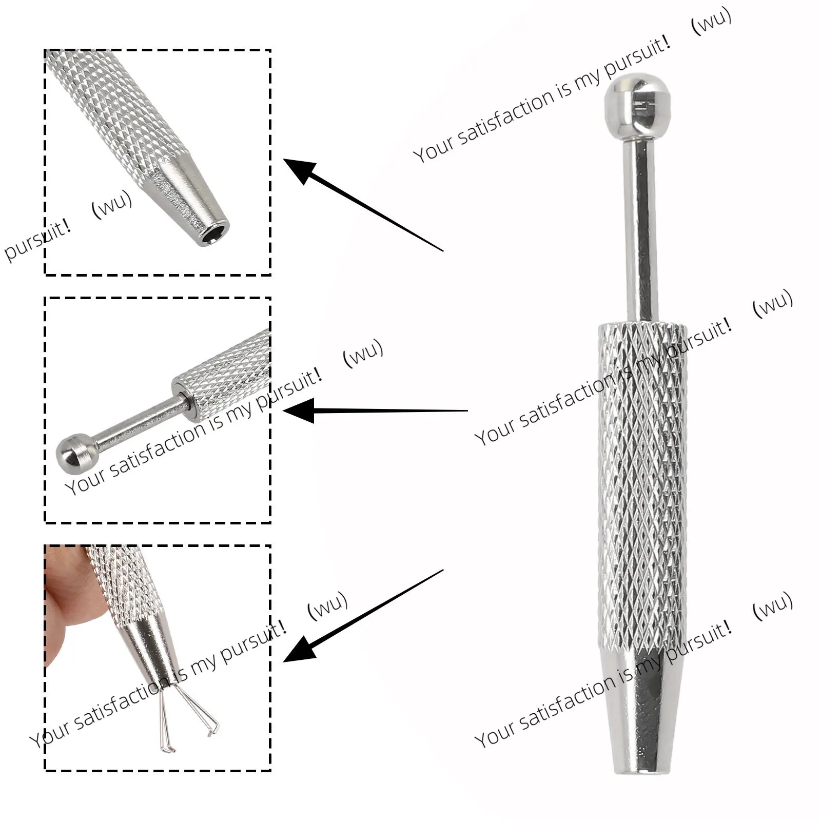 4 claw pickup tools, electronic components, IC chip clips, pickup pens, manual jewelry repair tools