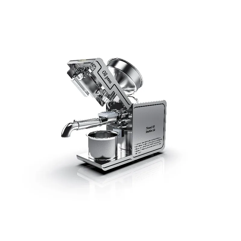 220V Home Oil Press Machine, Cold & Heat Press for Olive/Coconut/Soybean Oil, Automatic Oil Extractor, High Oil Yield, Easy