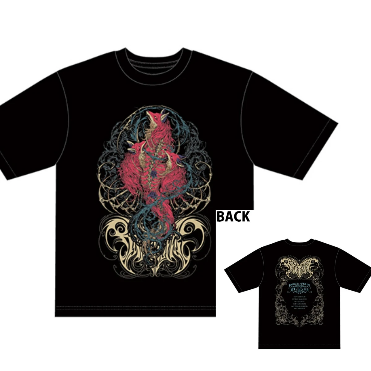 Slaughter To Prevail BABYMETAL Band T-Shirt Baumwolle Grafik-T-Shirt Herren Damen Sommer Streetwear – Detail 7