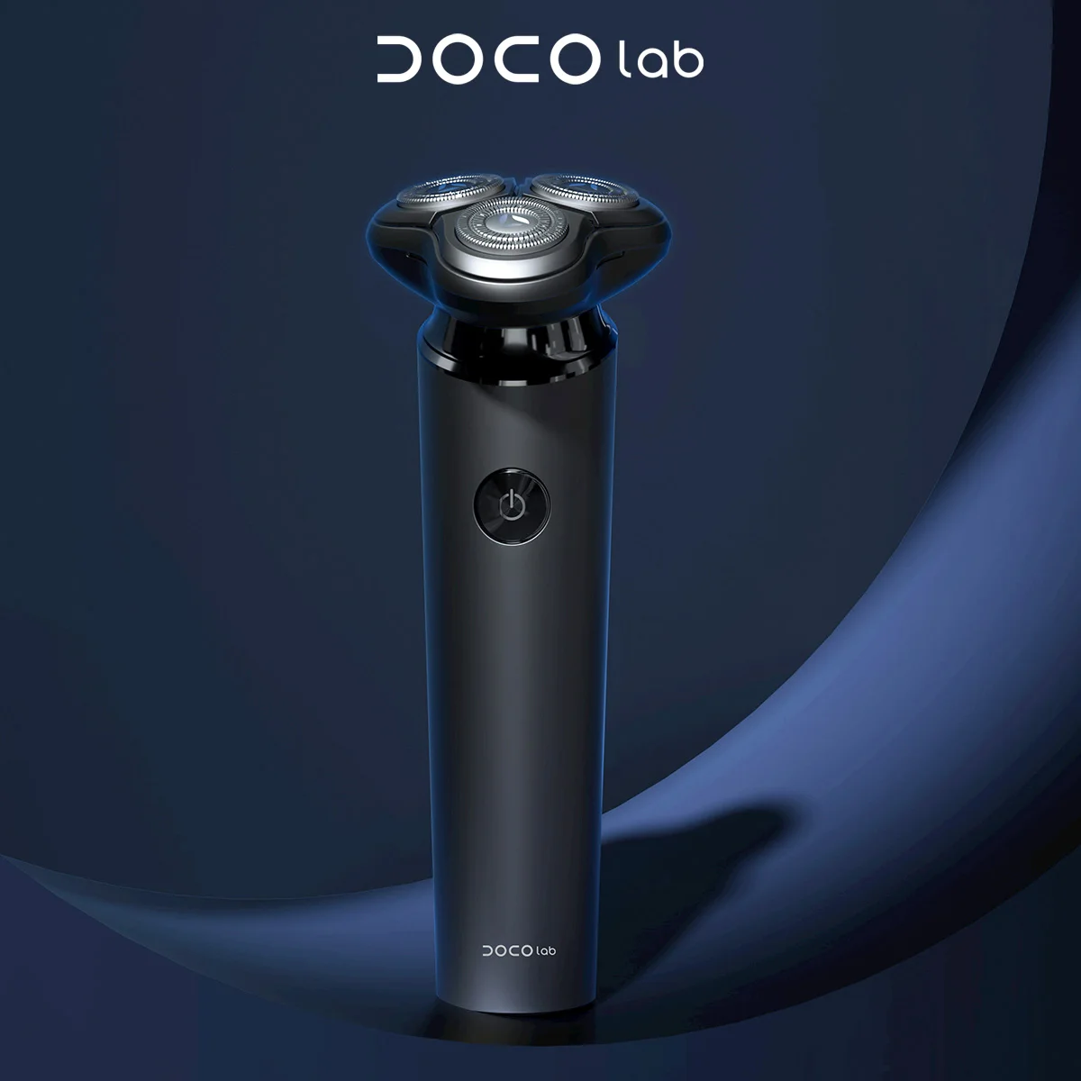 

DOCOLAB Electrical Rotary Shaver for Men 3D Floating Blade Washable Type-C USB Rechargeable Shaving Beard Machine