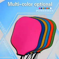 Pickleball Paddle Covers Pickleball Racket Sleeve with Lanyard Waterproof Neoprene Paddle Cover Pickleball Accessories
