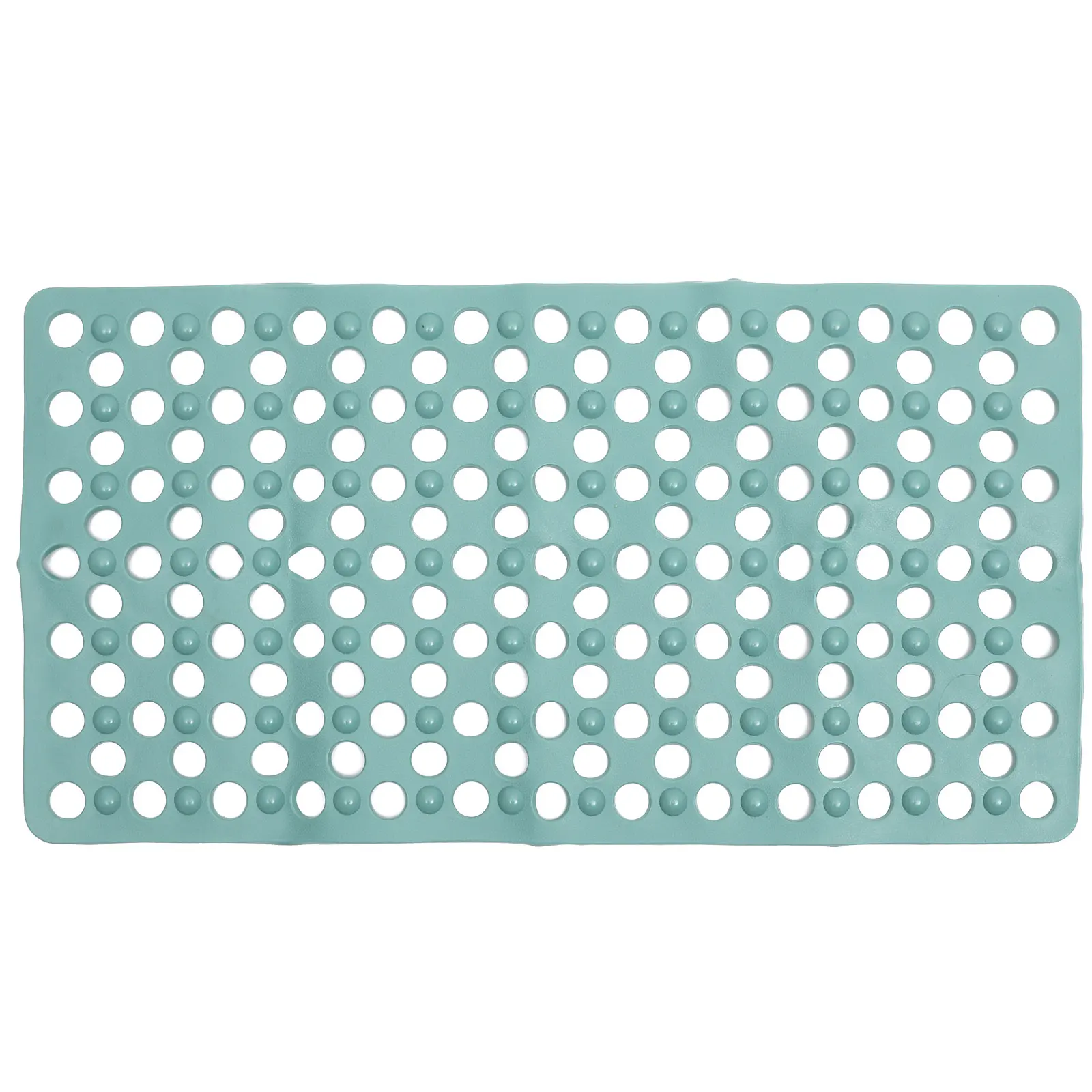 

Bathtub Mat Non-slip Floor Light Green Plastic Draining Shower Bathroom Mats for