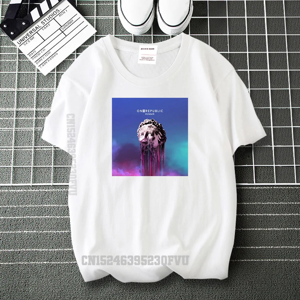 One Republic Human Cotton Tee Shirt Men Woman Music Album Fashion Tshirts Graphic Oversized Camisas Hombre Harajuku Clothes