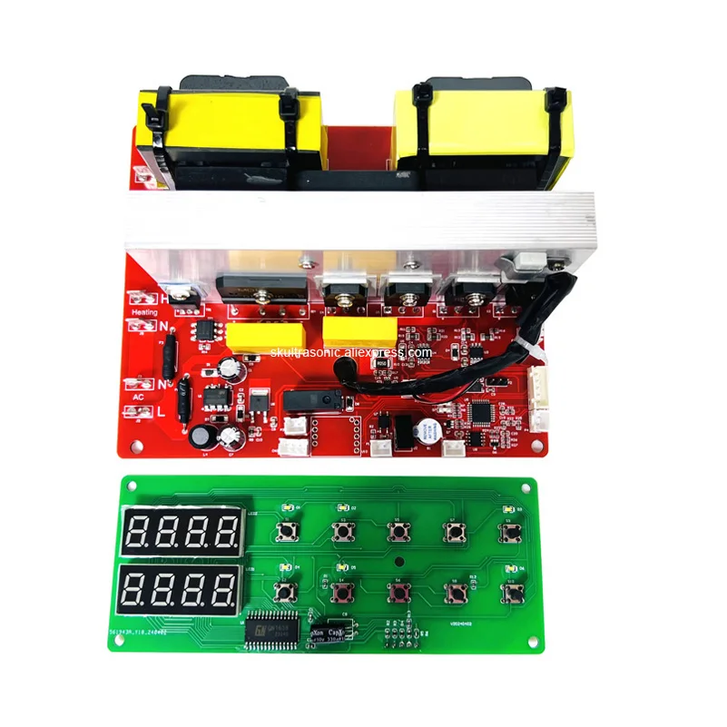 28KHz 40KHz 900W Sweep Frequency Ultrasonic Generator PCB Circuit Board For OEM Ultrasonic Cleaning Machine Or Dishwasher