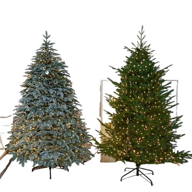 

Christmas tree household ornament large lamp encryption handmade DIY tree Christmas ornament scene arrangement