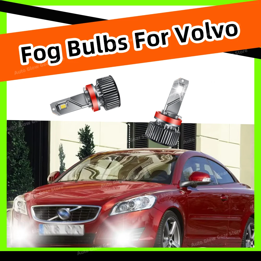 

2Pcs 6000K LED Fog Light Bulbs H11 H8 Car Lamp 30000LM For Volvo C70 S40 S80 V70 XC70 V50 XC60 C30 2008 2009 2010 2011 2012 2013
