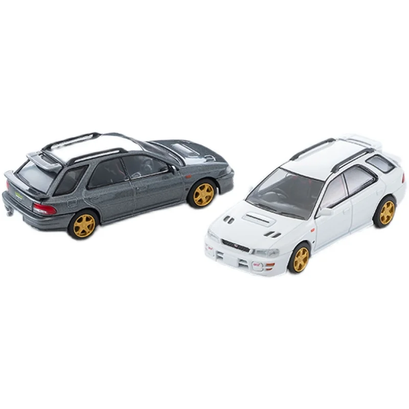 TAKARA TOMY TOMICA 1:64 TLV LV-N281a/b WRX STi Subaru alloy simulation model, children's collection toys, gifts for children.