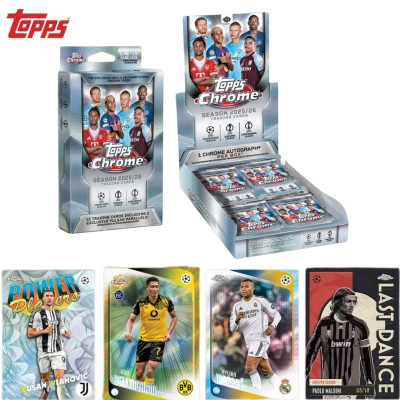 temporada-2025-26-topps-uefa-champions-league-tarjetas-coleccionables-de-futbol-serie-chrome-de-la-premier-league-tarjetas-de-coleccion-con-autografos-regalos