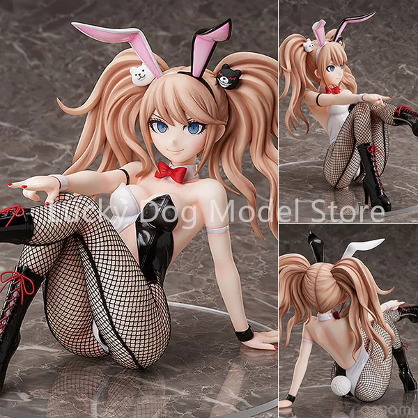 

БЕСПЛАТНО Оригинал: B-стиль Danganronpa Junko Enoshima Bunny 1/4 Bunny ПВХ Фигурка Аниме Модель Коллекция игрушек Кукла Подарок