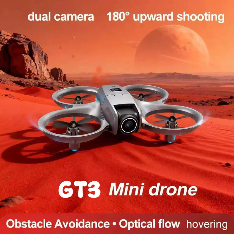 Original GT3 Beginner RC Drone Aerial Photography Remote Control Aircraft Foldable 5G 8K HD Camera Quadcopter UAV Gifts