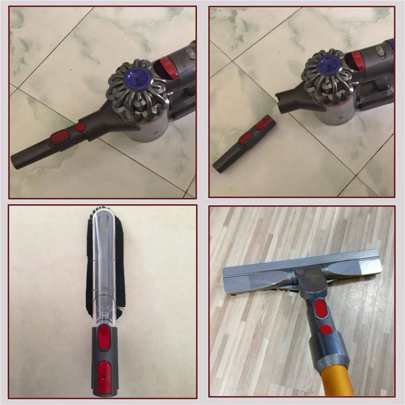 20X nuevo a Alt Fit Kit convertidor adaptador de herramienta para Dyson V7 V8 V10 SV10 SV11 aspiradora inalámbrica-[Qahk]