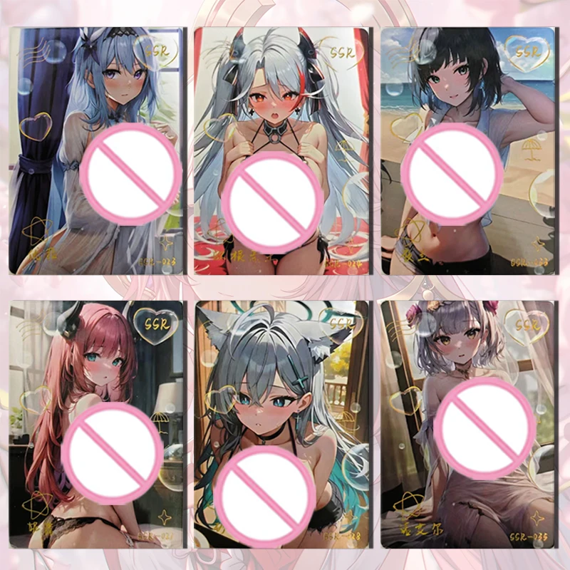 

Goddess Story Dream Party SSR карта Nahida Nilou Eula KMS Prinz Eugen Noelle Yelan для мальчиков Коллекция игрушек Подарки на день рождения и Рождество