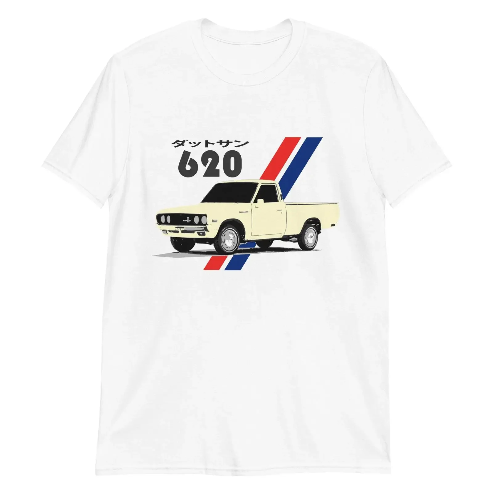 1972 Datsun 620 Vintage Japanese JDM Pickup Truck T Shirt vintage Washed graphic Stretched streetwear fashion Casual Stylish