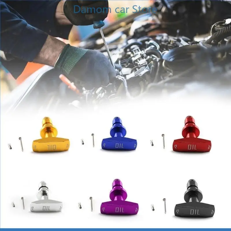 Alça óleo do motor substituição automotiva, alça tração da vareta óleo, alça da vareta óleo, alça alumínio da vareta óleo