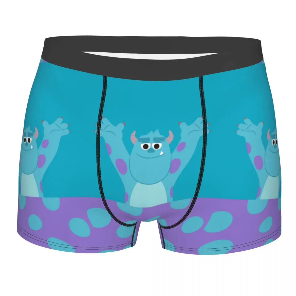 

Custom Monsters University Boxer Shorts For Men 3D Printed Underwear Panties Briefs Stretch Underpants