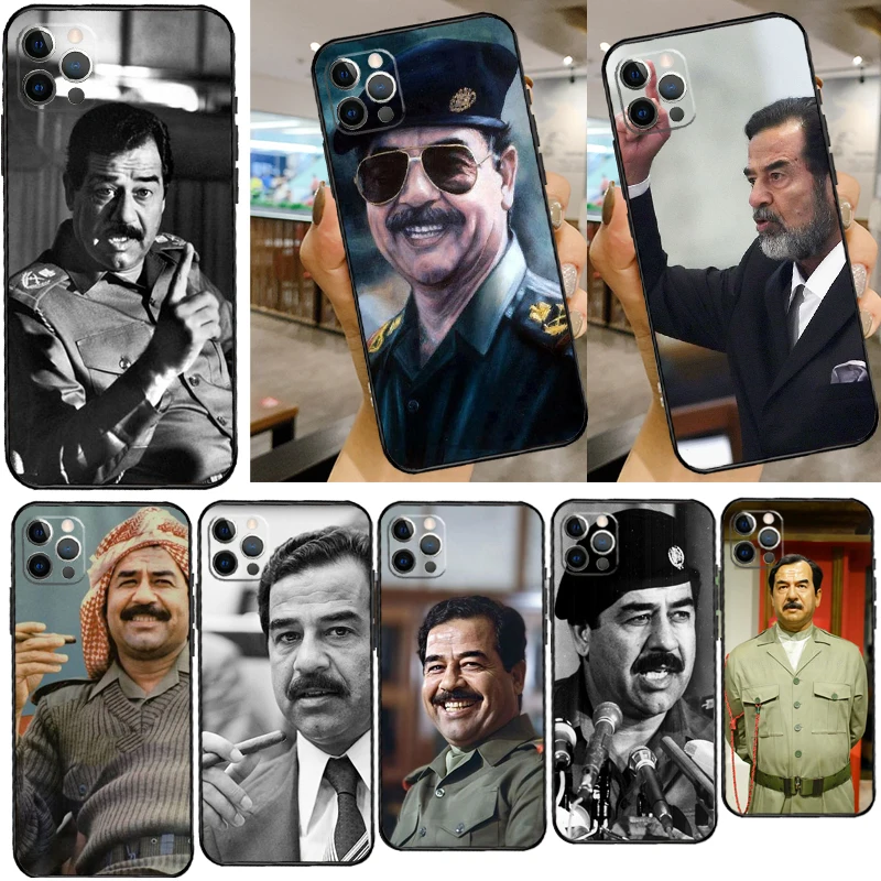 Saddam Hussein Iraq Arabic For iPhone 14 13 Pro Max 12 mini 11 Pro Max 6 7 8 Plus XS XR XS Max SE 2020 Cover