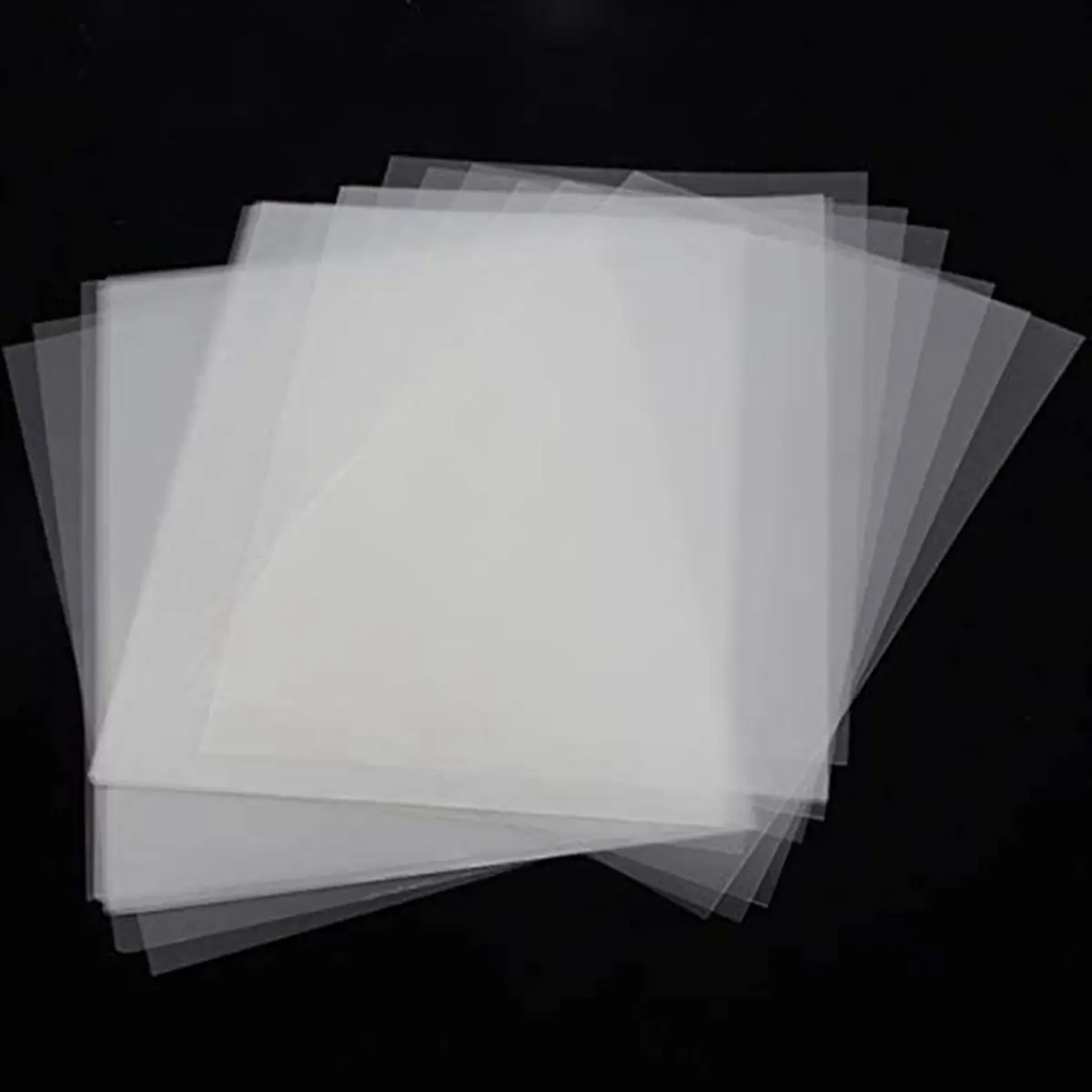 50 Sheets Inkjet Printer Film Plastic Shrinky Art Film A4 Shrinkable Paper Film for Screen Printing Creative DIY Handmade Craft