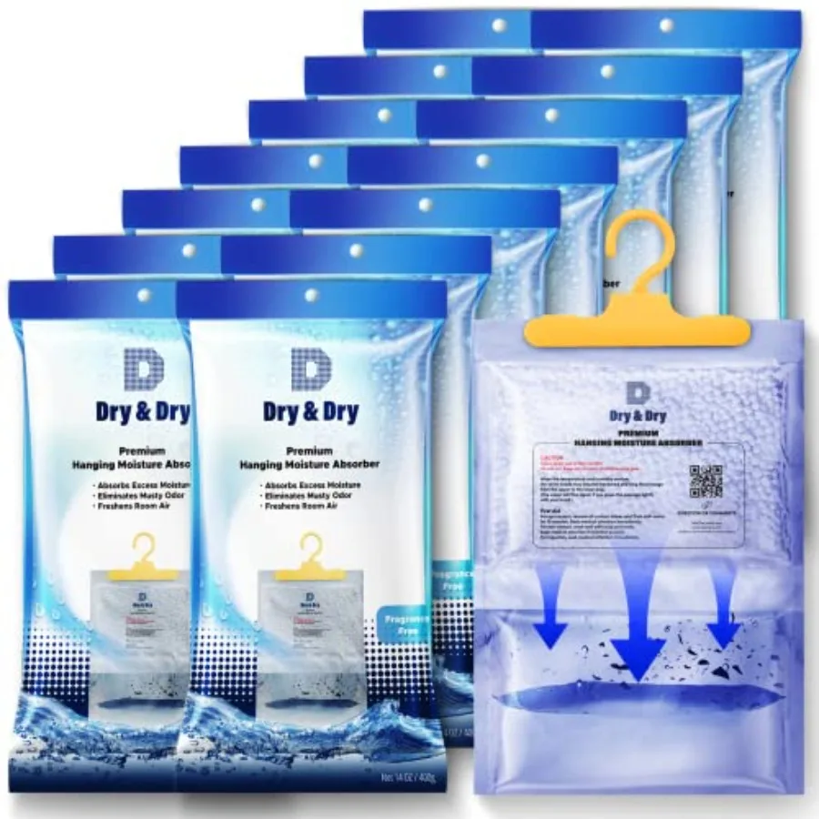 

Packs [Net.1/Pack] Moisture Absorbers Dehumidifiers for Home Dehumidifier for Basement Dehumidifiers for Bedroom Small Dehumidi