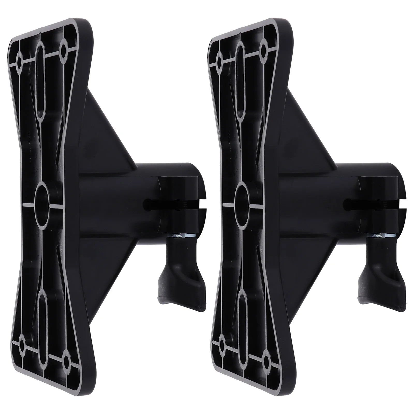

2pcs Speaker Stand Bracket Heavy Duty For Stage Outdoor Use Mounting Audio Support Pro Speakers Holder Black Bookshelf Monitor