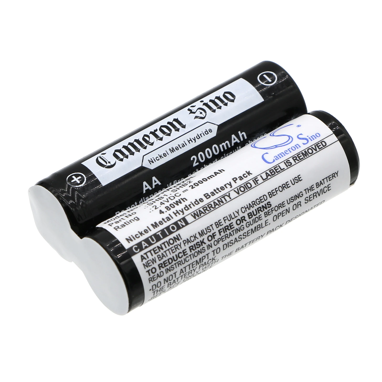 Rechargeable Ni-MH Shaver Battery for Eltron, Philips, Rowenta, Ronson, Braun & Schick – 2.4V, 2000mAh – Fits F34, F40, WR5000,